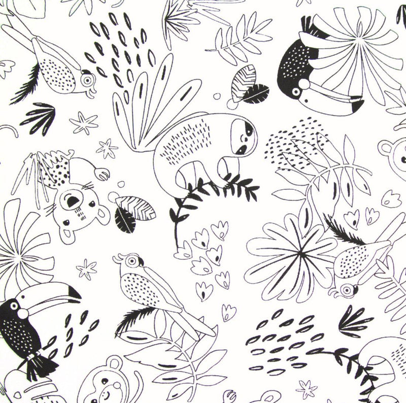 Tapis de coloriage lavable